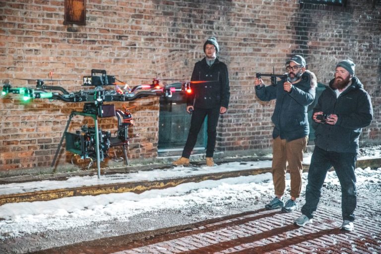 Chicago Drone for aerial video production