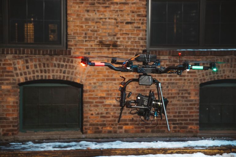 The robo collective drone in chicago for aerial video production