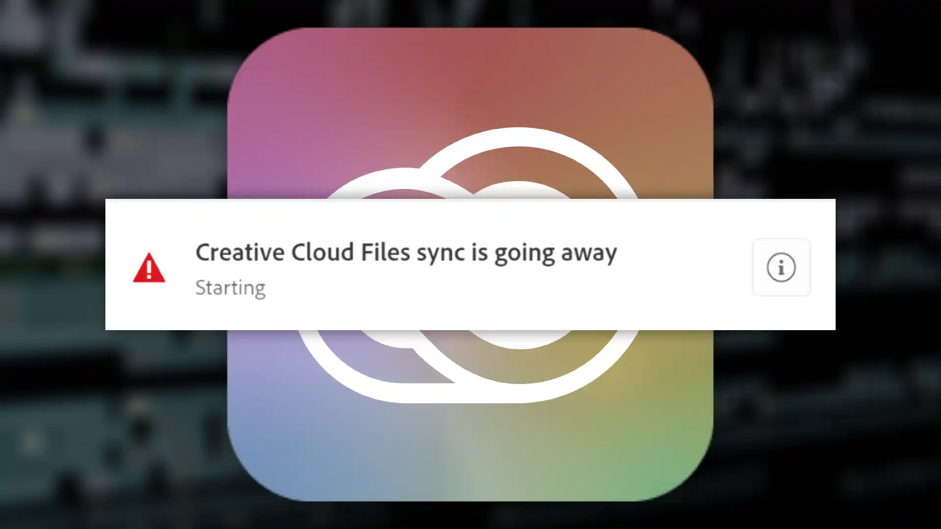 Creative Cloud Synced Files Discontinued Service Alternatives banner