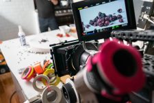 Red Gemini filming video production Chicago Milkadamia